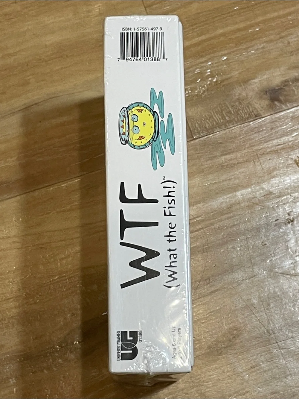 New WTF (What the Fish) Card Game of Survival Family Fun-Factory Sealed Ages 8+